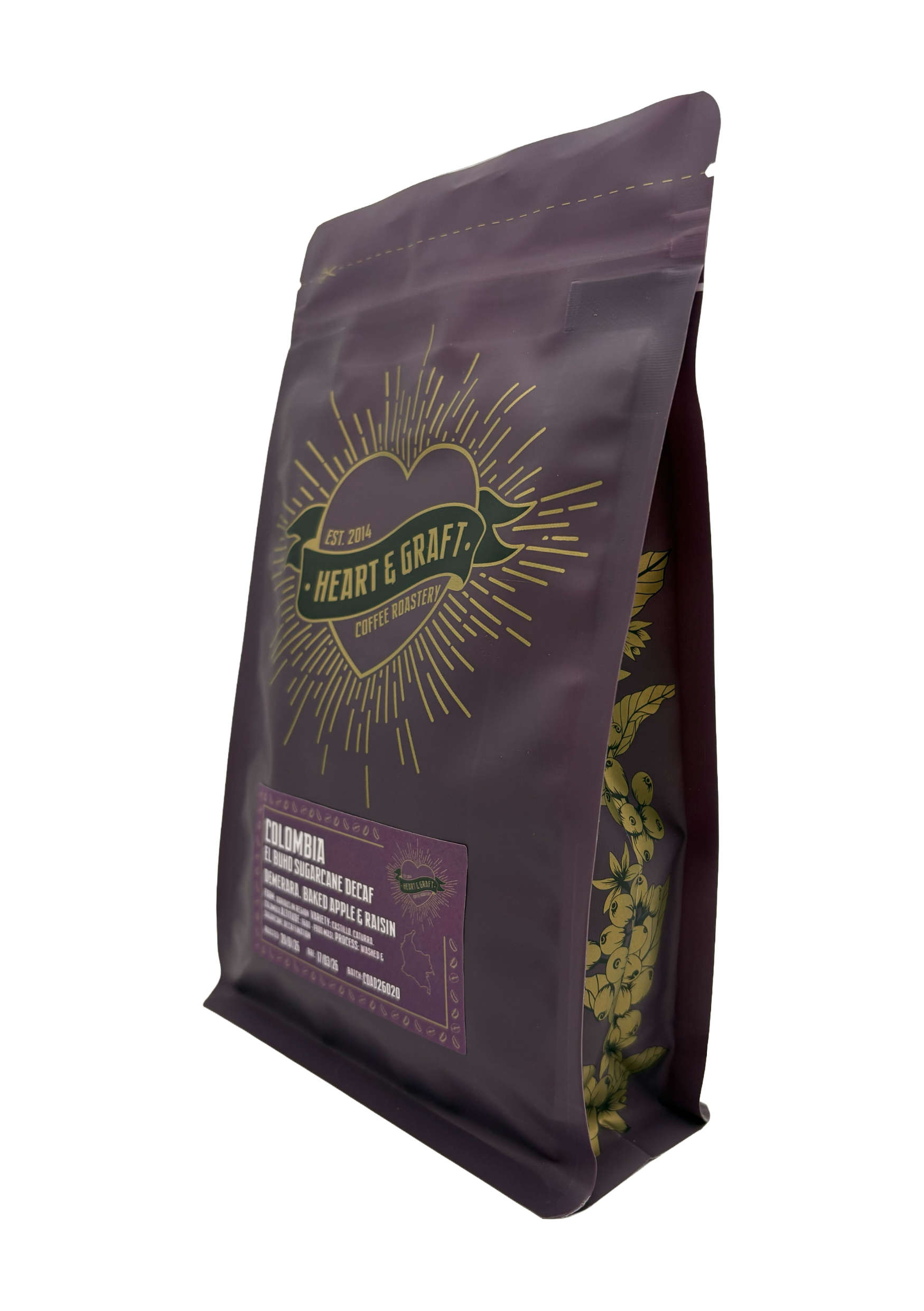 Colombia El Buho Sugarcane Decaff