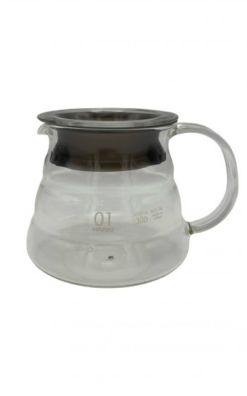 Hario V60 Glass Range Coffee Server (Clear) Size 01 360ml